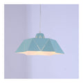Lustre decoratif Ambre et Bleu avec diffusion lumineuse harmonieuse E27