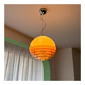 Suspension Blanc et Dore au style moderne avec conception fonctionnelle E27
