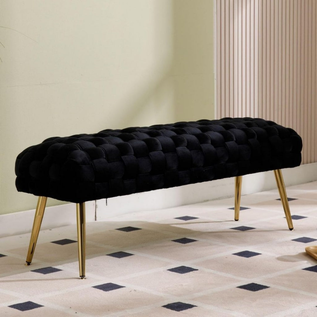 Fauteuils poire revetement velours beige