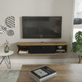 Buffets, credences et vaisseliers reglable finition bois noyer
