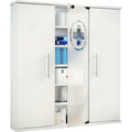 Coiffeuses avec tiroirs reglable blanc variante 1214