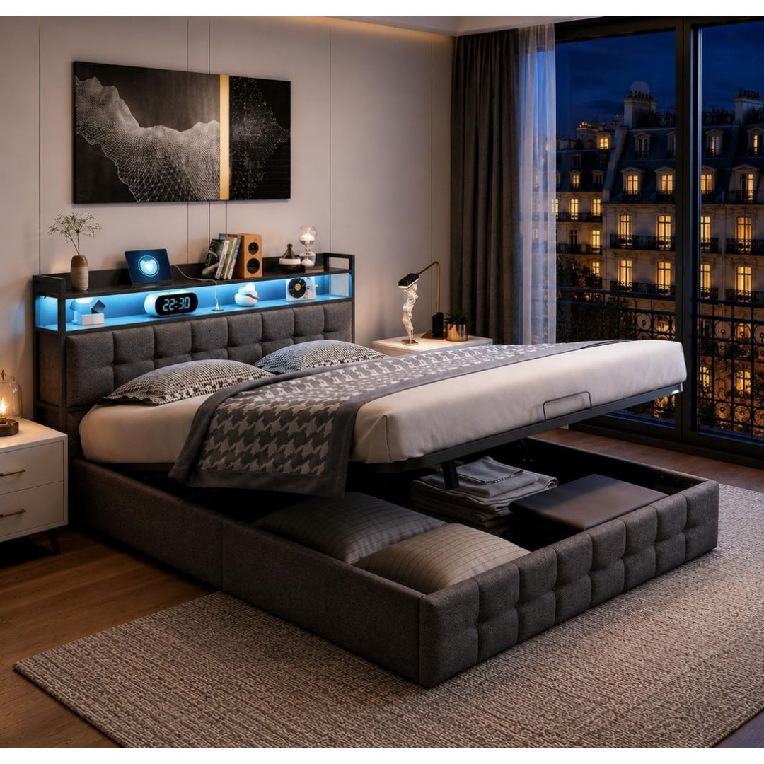Armoires avec tiroirs reglable naturel
