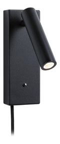 Applique murale Noir et Blanc a presence elegante et lumiere agreable 5W 3000K