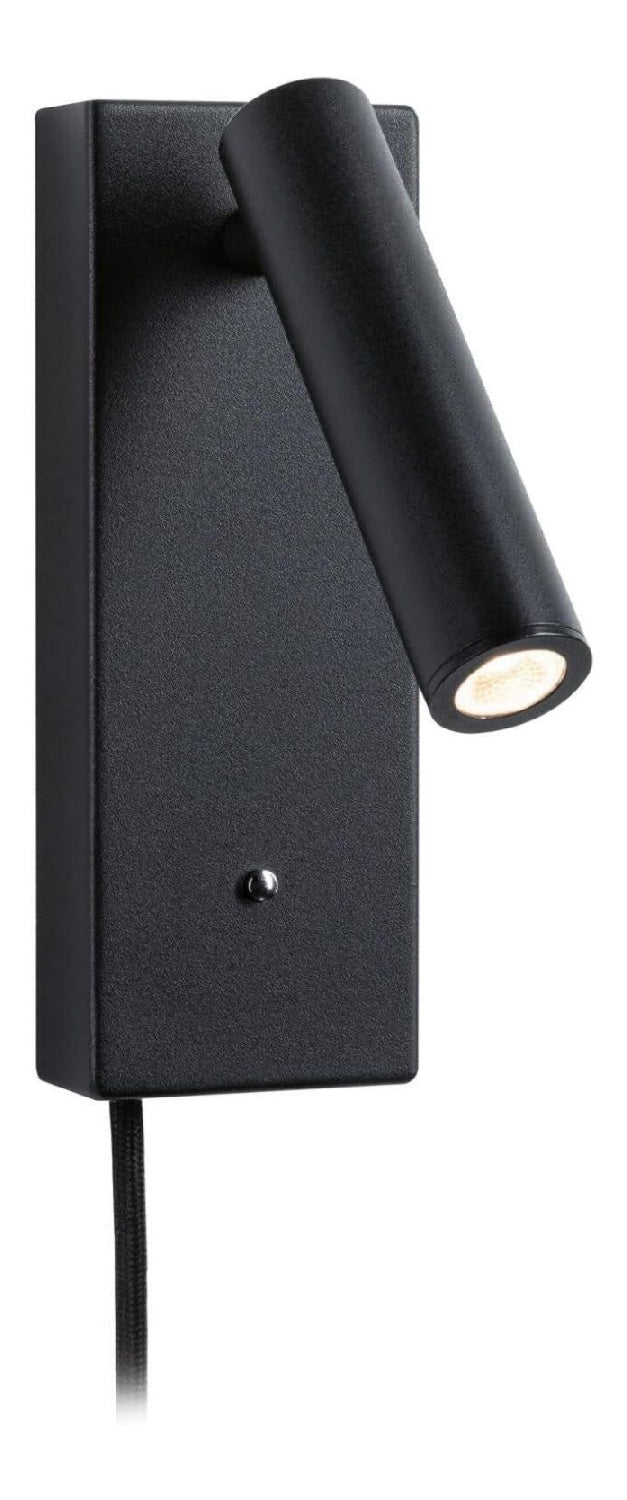 Applique murale Noir et Blanc a presence elegante et lumiere agreable 5W 3000K