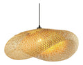 Solution lumineuse Ambre et Rouge au dessin sobre en format suspension E27