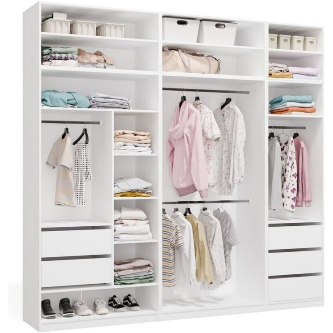 Ensembles de matelas et sommiers finition bois naturel variante 548