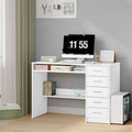 Ensembles pour salle a manger reglable structure metal marron