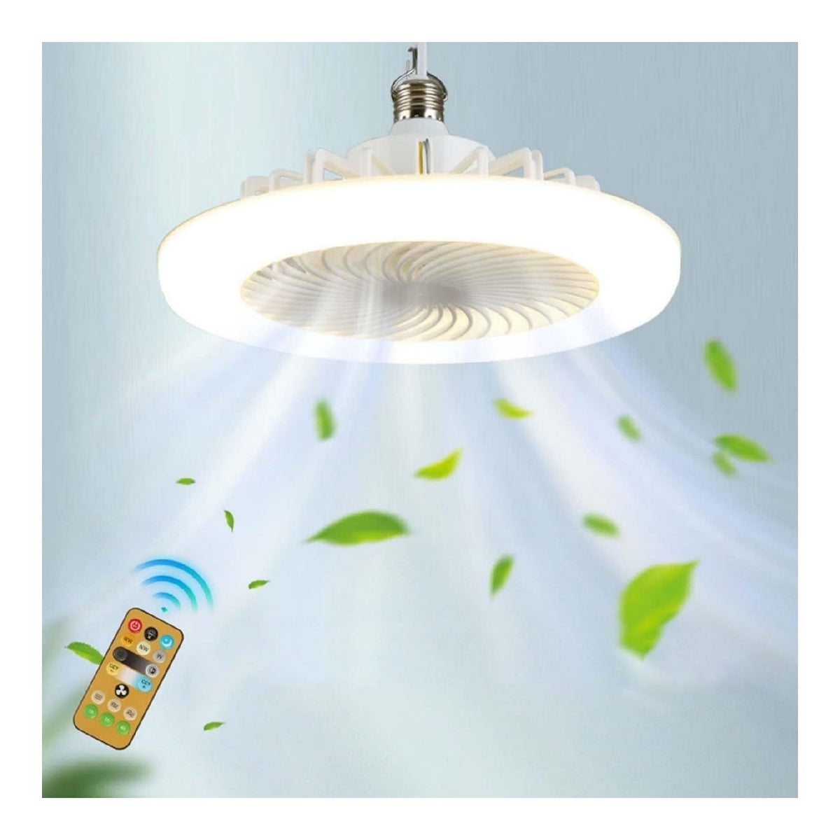 Luminaire Blanc et Ambre a presence elegante et lumiere agreable QX-1930