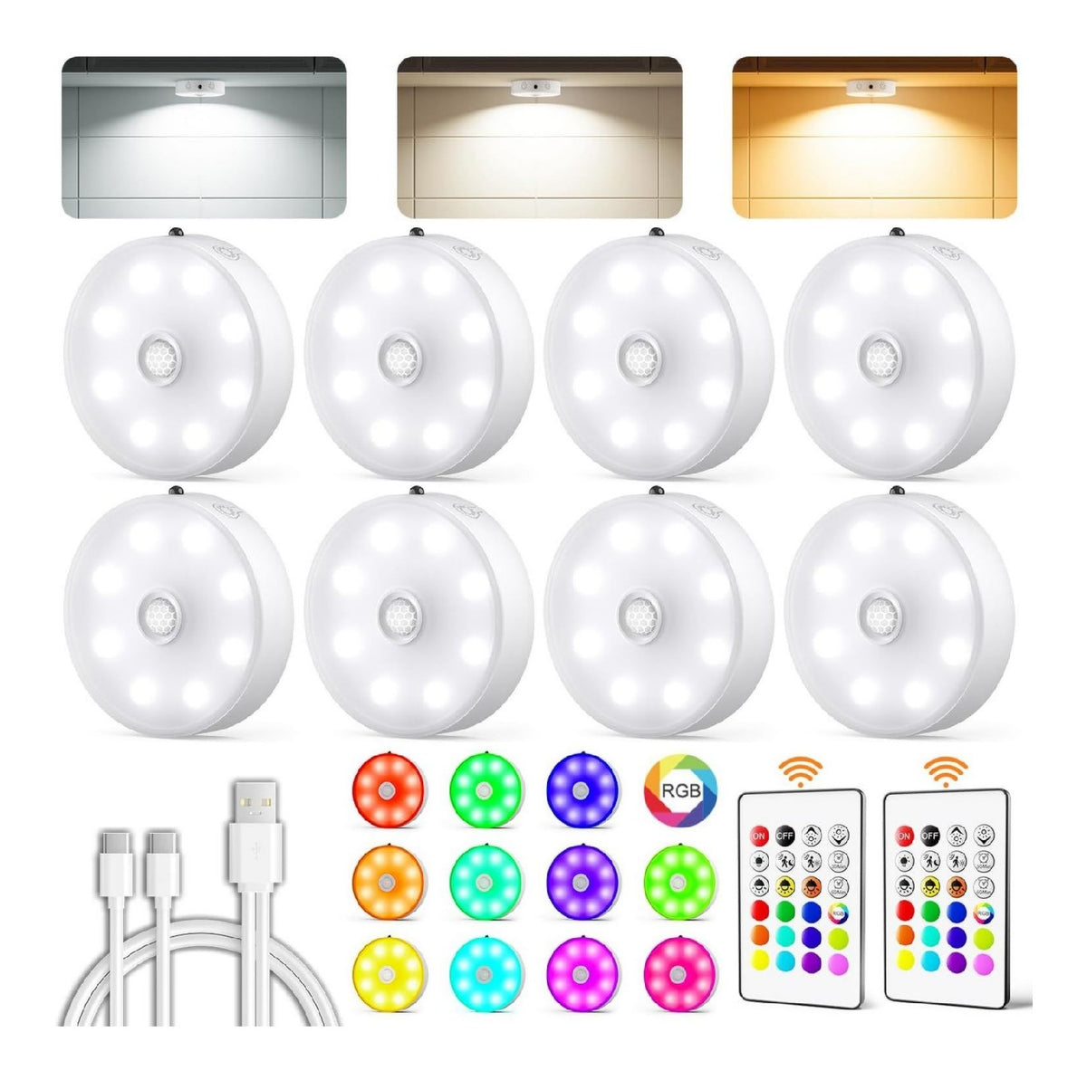 Solution lumineuse Blanc et Transparent au dessin sobre en format luminaire 3000 K