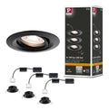 Spot de plafond decoratif Noir et Blanc avec diffusion lumineuse harmonieuse 2W 2700K