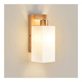 Applique murale Blanc et Ambre au style moderne avec conception fonctionnelle 40 W E14