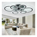 Lustre Noir et Blanc au style moderne avec conception fonctionnelle 180 W