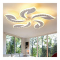 Plafonnier Blanc et Ambre a presence elegante et lumiere agreable 24 W