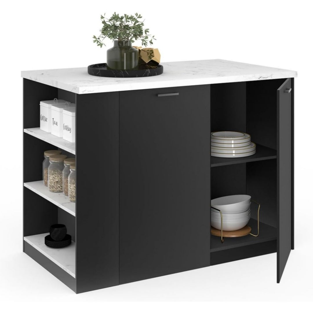 Ensembles de canapes structure metal gris fonce